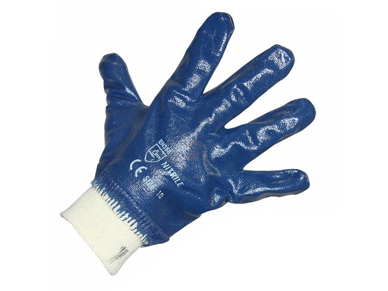 Перчатки хб с нитриловым покрытием, подкладка 100% хлопок