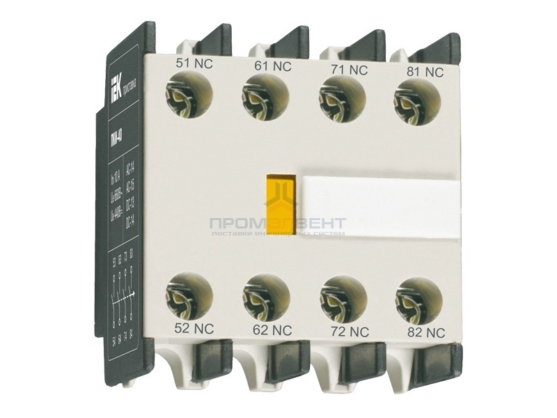 Приставка ПКИ-04 дополнительные контакты 4Н.З  ИЭК