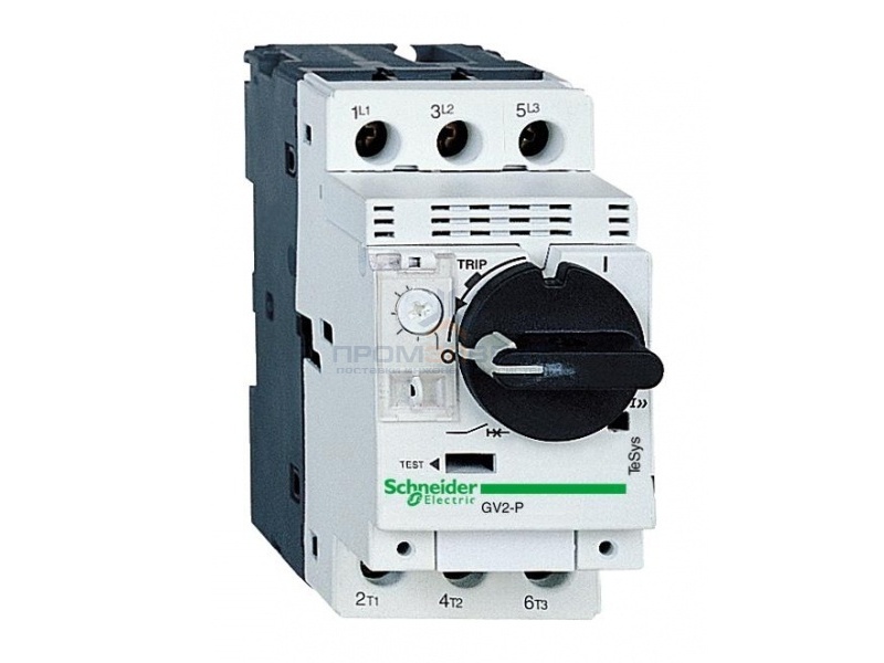 Автомат Schneider Electric TeSys GV2P с комбинированным расцепителем 6-10А