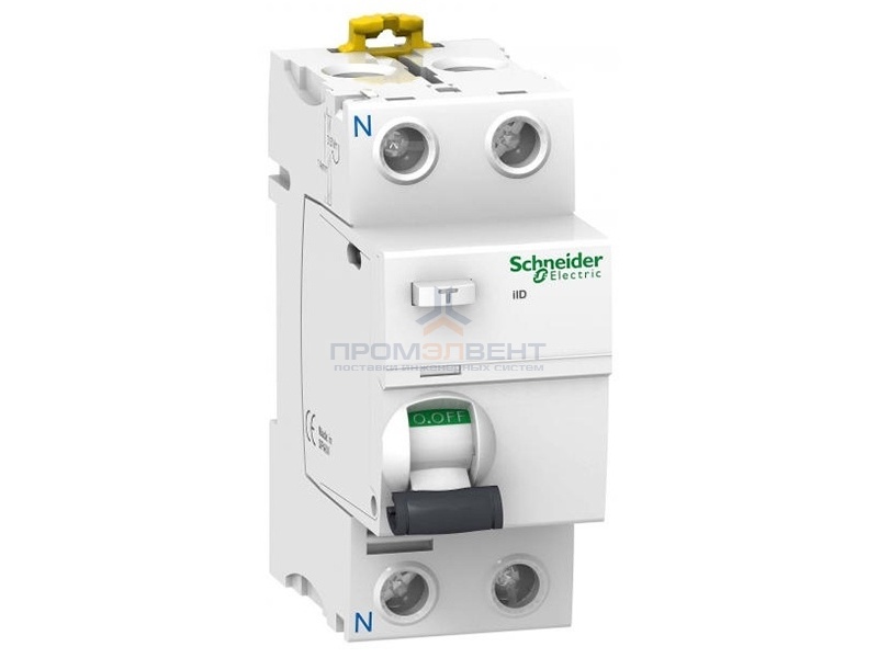 УЗО Acti 9 iID 2П 16A 10mA AC Schneider Electric