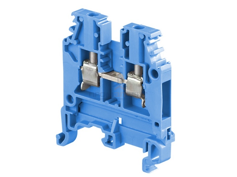Клеммник ABB MA2,5/5 N на DIN-рейку 2,5мм.кв. синий