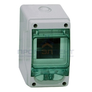 Щиток влагозащищенный KAEDRA IP65 на 4 модуля 200х123х112