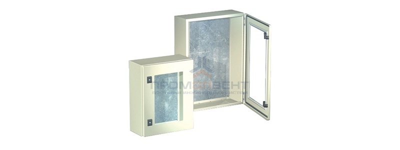 Навесной шкаф CE, с прозрачной дверью, 1000 x 800 x 300мм, IP55