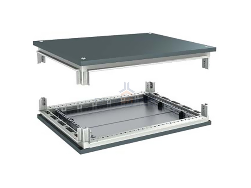 Комплект, крыша и основание, для шкафов CQE, 1000х1000 мм