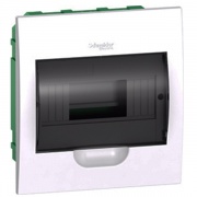 Бокс встраиваемый Schneider Electric Easy9 на 8 модулей с прозрачной дверью с клемниками N+PE