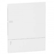 Бокс встраиваемый Schneider Electric Mini Pragma 24 модуля с белой дверью с клемниками N+PE