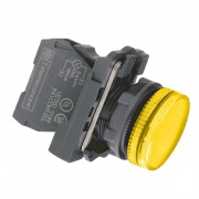 Сигнальная лампа Schneider Electric XB5AVM5 22мм 230-240В желтая